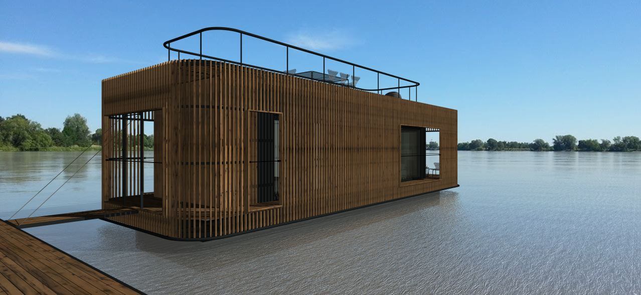 Seastead floating house Type B